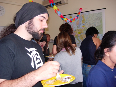 Comiendo