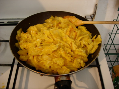 destrozo de tortilla