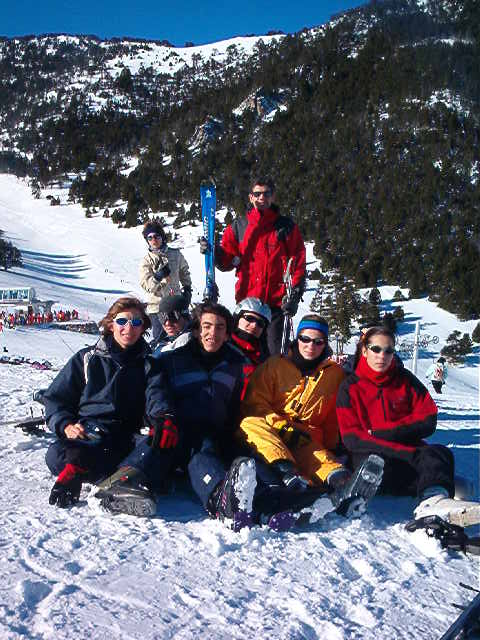 Fotillo en la nieve