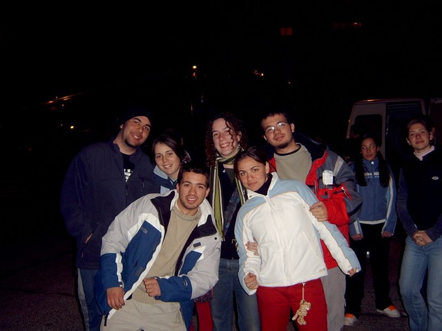 Fotillo de grupo a la llegada