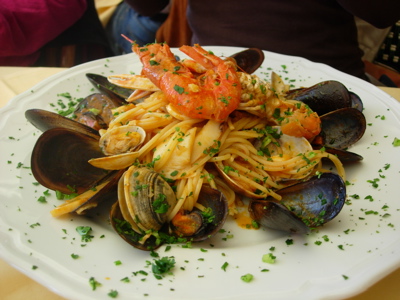 Pasta con frutti di mare