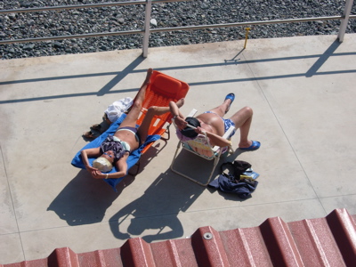 Tomando el Sol