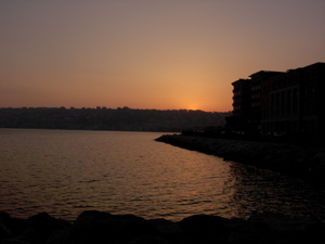 atardecer