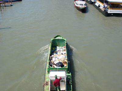 gondola de la basura
