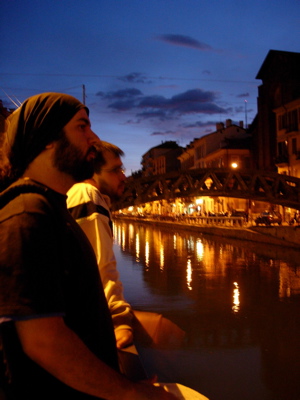 Navigli por la noche