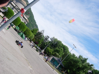 kite...driving?