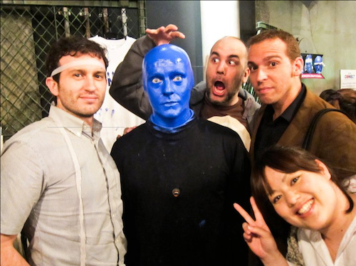 blue